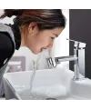Buffer Krom Görünümlü Plastik Kolay Yerleştirilebilen Banyo Tuvalet Bahçe Fonksiyonlu Musluk Başlığı