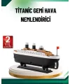 Buhar Efektli Titanik Gemi Oda Kokusu Difüzör Led Işıklı Nemlendirici
