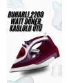 Buharlı Kablolu Ütü 2200 Watt Kireçlenme Önleyici Şok Buharlı
