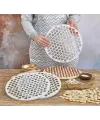 Büyük - 32cm Mantı Kalıbı Plastik