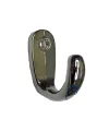 Büyük Tekli Fincan Askı, Dekor Askısı - Nikel, 100 Adet, 12x23x30 Mm