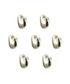 Büyük Tekli Fincan Askı, Dekor Askısı - Nikel, 12x23x30 Mm
