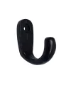Büyük Tekli Fincan Askı, Dekor Askısı - Siyah, 100 Adet, 12x23x30 mm