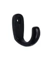 Büyük Tekli Fincan Askı, Dekor Askısı - Siyah, 12x23x30 Mm