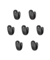 Büyük Tekli Fincan Askı, Dekor Askısı - Siyah, 12x23x30 Mm