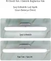 Cabınet Şarjlı Kolay Taşınabilir Mıknatıslı Led Işık Kablosuz Kademeli 3 Renk Aplik