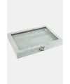 Cam Kapaklı Anfora Kumaş Küpe Standı 24*34 cm