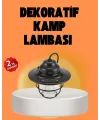 Çam Kozalağı Şekilli Retro Kamp Gece Lambası