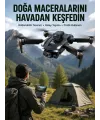 Canlı Görüntü Aktarımlı Çift Kameralı Uzaktan Kumandalı Drone