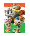 CAT 709 44 Kedi Puzzle 50 Parça - Ks Puzzle