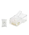 Cat5 Konnektör Rj45 100Lü Paket Şeffaf HDX5007
