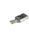 Cat6E Ez Rj45 Metal Konnektör 100 Adet Plastik Kutu - Siyah ND2418
