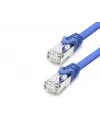 Cat7 Ethernet Patch Kablosu 10 Gbps 600 Mhz 1 M - Mavi HDX5099