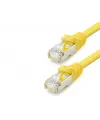 Cat7 Ethernet Patch Kablosu 10 Gbps 600 Mhz 30 Cm - Sarı HDX5101