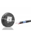 Cctv Kablo Mini Coax Eco Cca Pe 2X0.50 Mm Dış Mekan 100 M - Siyah HDX5582-100