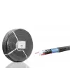 Cctv Kablo Mini Coax Eco Cca Pe 2X0.50 Mm Dış Mekan 250 M - Siyah HDX5582-250