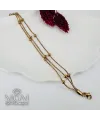 Çelik Bileklikler 17+5 Cm Uzatma Payı - Kbl0138
