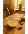 Çelik Küçük Yumurta Çırpıcı 14 cm