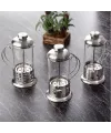 Çelik Kulplu Cam French Press - 350 ml