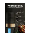 Çelik Şiş Çubuğu - Mangal Şişi Ahşap Saplı Kebap Şişi  18 Adet 721986