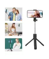 Cep Telefonu Tripod Standı Manyetik Selfie Sopa Bluetooth Uzaktan Kumandalı