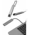 Çevirici Dönüştürücü Adaptör Macbook 3 In 1 Type-c To Hdmı Usb 3.0