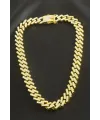 Chain Zirkon Taşlı Lüks Çelik Kolye