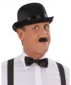 Charlie Chaplin Stil Yetişkin Şapkası – Siyah Melon Parti Şapkası