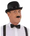 Charlie Chaplin Stil Yetişkin Şapkası – Siyah Melon Parti Şapkası