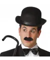 Charlie Chaplin Stil Yetişkin Şapkası – Siyah Melon Parti Şapkası