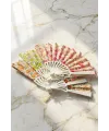 Çiçek Desenli Yelpaze