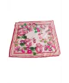 Çiçek Desenli Zr Saten Fular 50*50 cm