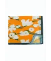 Çiçek Desenli Zr Şifon Fular 50*50 cm