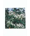 Çiçek Desenli Zr Şifon Fular 50*50 cm