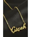Çiçek isimli kolye (Kişiye Özel)