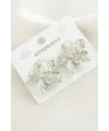 Çiçek Metal Küpe