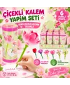 Çiçekli Kalem Yapım Seti