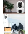 Çift Kameralı Wifi Bağlantılı Gece Görüşlü Ev Tipi Güvenlik Kamerası YoSee