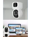 Çift Kameralı Wifi Bağlantılı Gece Görüşlü Ev Tipi Güvenlik Kamerası YoSee