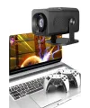 Çift Kollu Game Box Projeksiyon Cihazı Kumandalı Android Tv Dahili Hoparlör