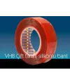 Çift Taraflı Akrilik Silikonize Bant 18 Mm X 2 Metre Kırmızı Vhb
