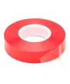 Çift Taraflı Akrilik Silikonize Bant 18 Mm X 2 Metre Kırmızı Vhb