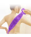 Çift Taraflı Banyo Hamam Lifi Silikon Masajlı Yumuşak Duş Lifi Uzun Ömürlü Hazır Banyo Keses
