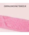 Çift Taraflı Banyo Hamam Lifi Silikon Masajlı Yumuşak Duş Lifi Uzun Ömürlü Hazır Banyo Keses