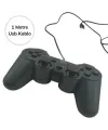 Çift Titreşimli Usb Kablolu Oyun Kolu Pc Uyumlu Vibration Gamepad