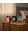 Çift Zilli Metal Masa Alarm Saati (Işıklı, Pilli)