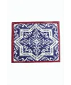 Çini Desenli Zr Şifon Fular 50*50 cm