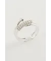 Çivi Zirkon Taşlı Yüzük