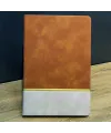 Çizgili Deri Defter Taba