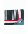Çizgili Desenli Zr Şifon Fular 50*50 cm